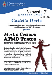 Castello Doria, anteprima Nazionale della Mostra Costumi Atmo Teatro