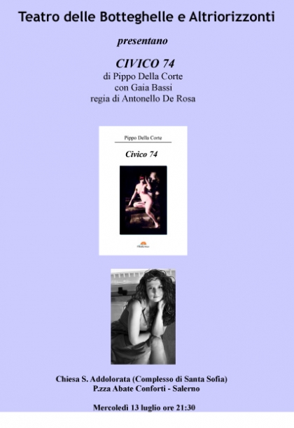 Ritorna  in scena Civico 74 di Pippo Della Corte