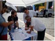 Delegazione del Circolo angrese di Fratelli DItalia-An a Roma 