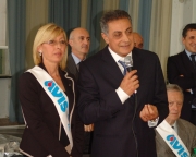 10 anni dell'AVIS ad Anzio, un'angrese presidente.