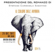 Angri. Venerd 29 dicembre, presso lOfficina delle Idee,  presentazione del romanzo  Il Colore dellAmbra di Stefano Carignola Sabatino