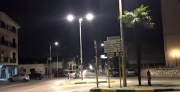 Angri, nuovo impianto illuminazione  in via delle Fontane