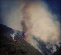 incendio valico chiunzi