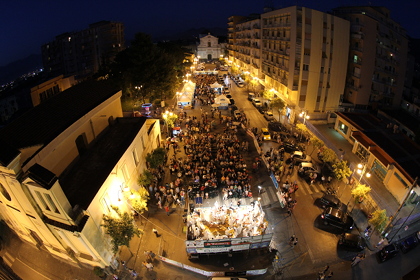 Piazza Annunziata Angri fest pizz