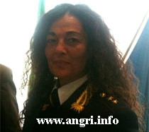 Il Magg. Anna Galasso