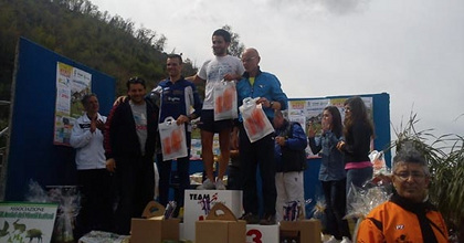 premiazione Trail Monte Taccaro