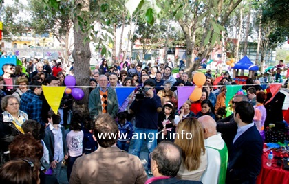 inaugurazione parco giochi Angri